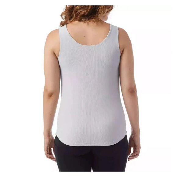 32 Degrees Ladies' Tank with Built in Bra, Pearl Blue, Size XL, NEW - Picture 2 of 2